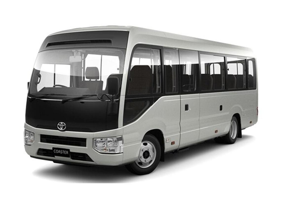 valge ja must buss valgel taustal