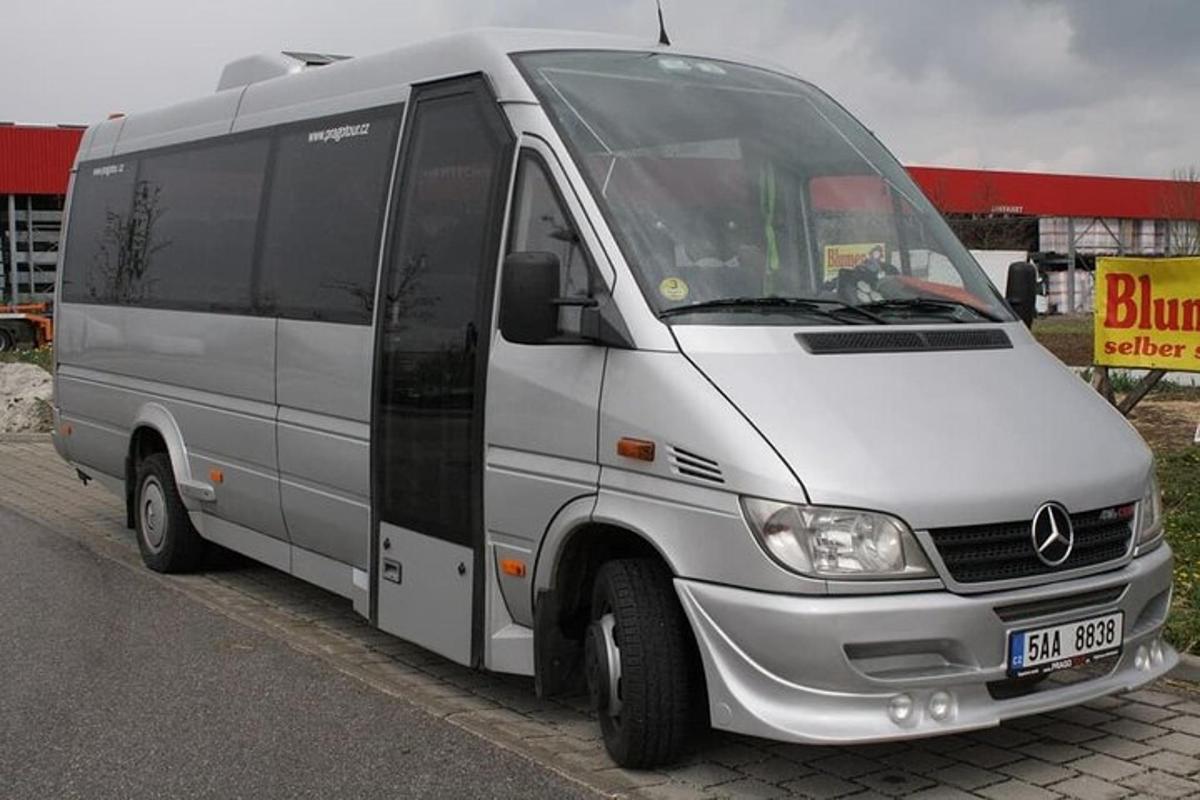 a white van parked on the side of the street