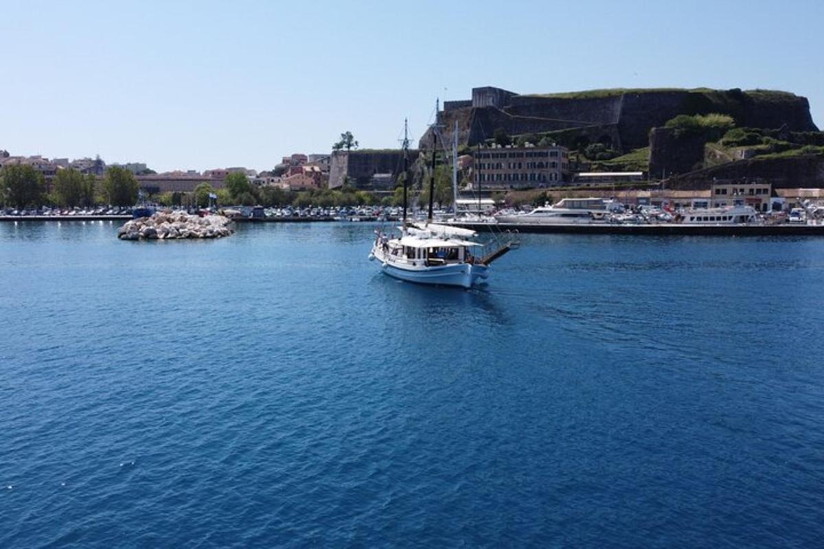 a boat in a large body of water
