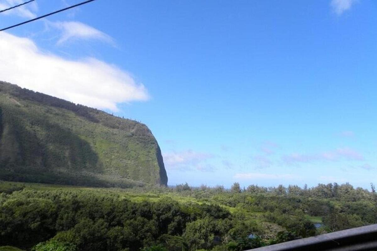 pemandangan gunung dari kereta