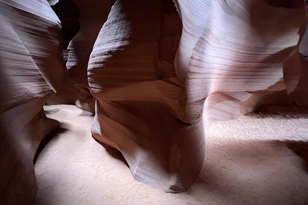 a rock wall in a canyon with