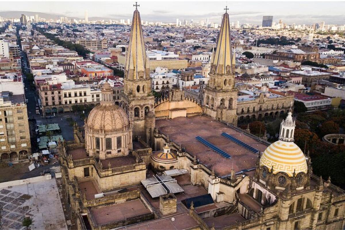 an aerial view of the city of madrid