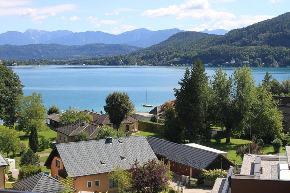 a view of a house with a lake