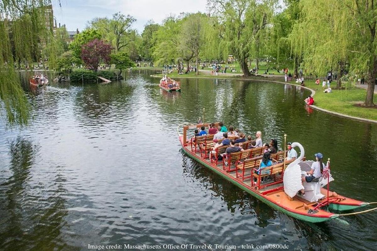 a group of people riding on a boat in the water