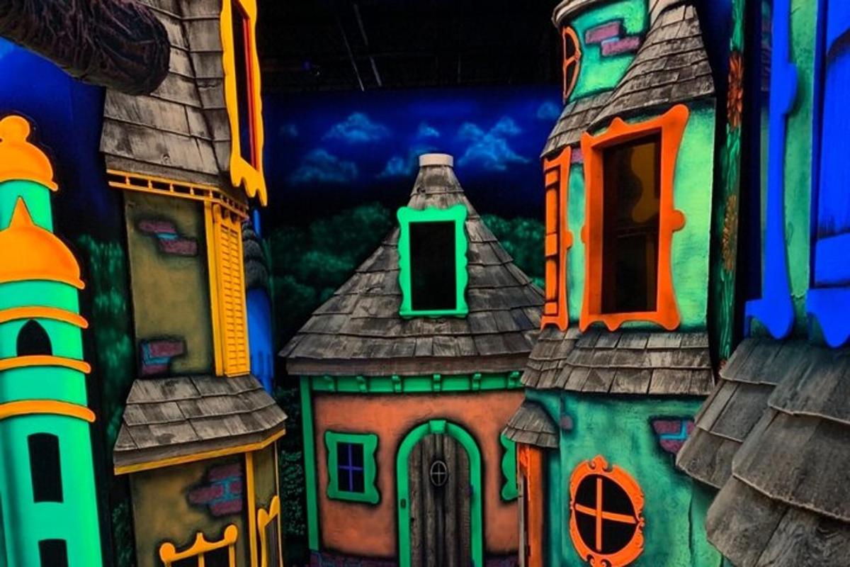 a close up of a model of a house