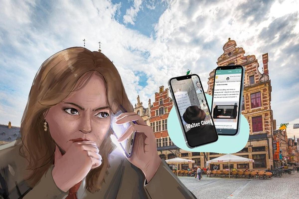 жена говори по мобилен телефон