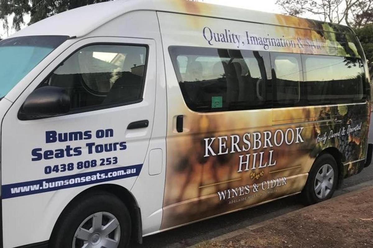 a van parked on the side of a street