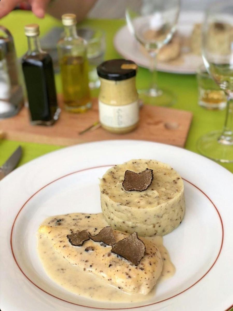 two pieces of bread on a plate on a table