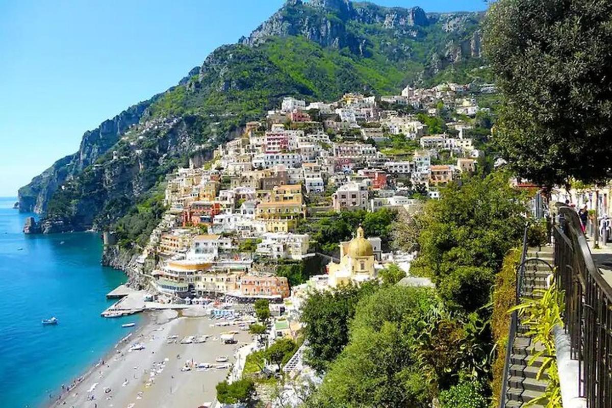Vaade Positanole Amalfi rannikul