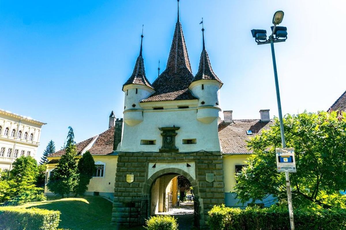 a building with a tower on top of it