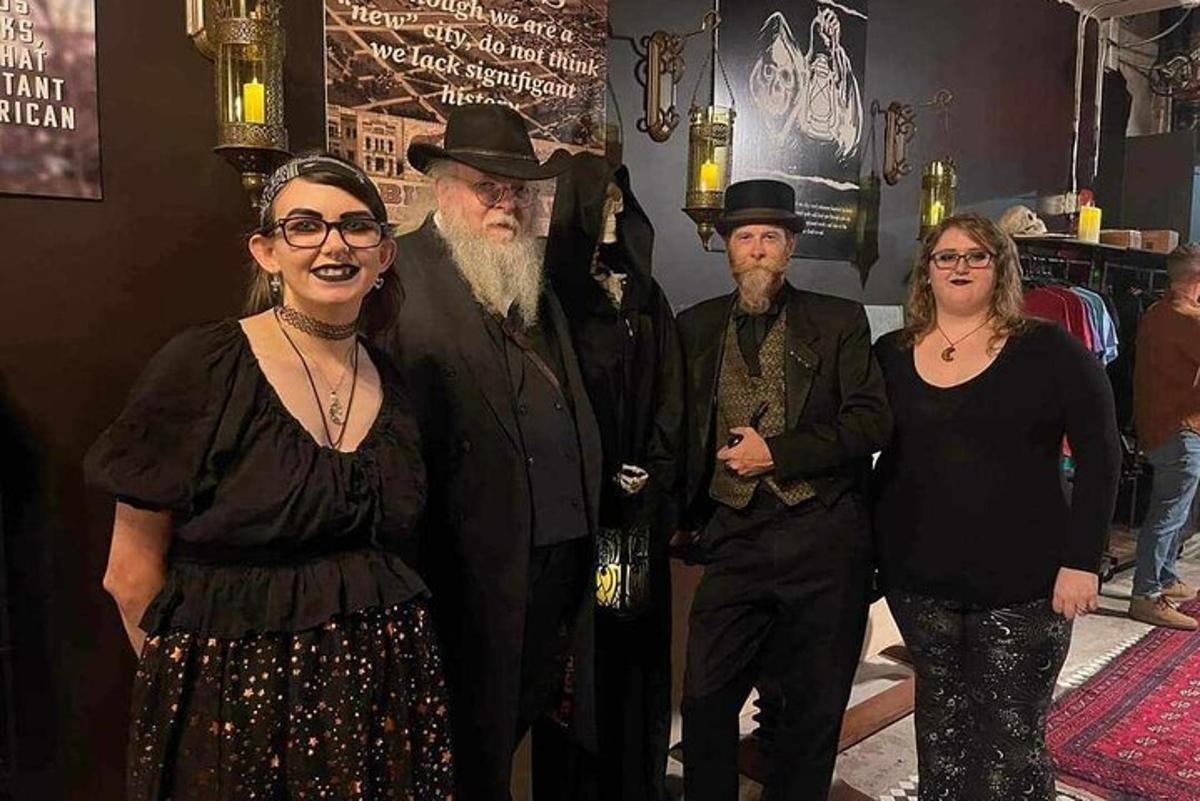 a group of people posing for a picture