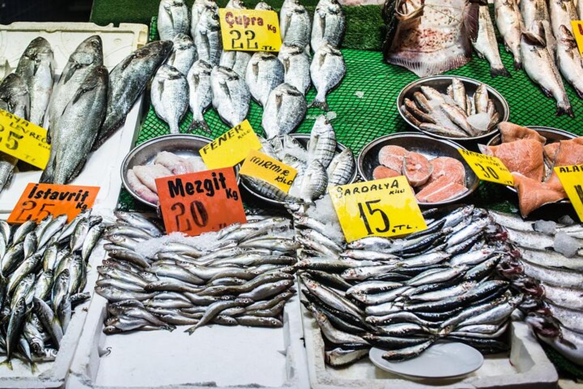 pameran ikan untuk dijual di pasar ikan