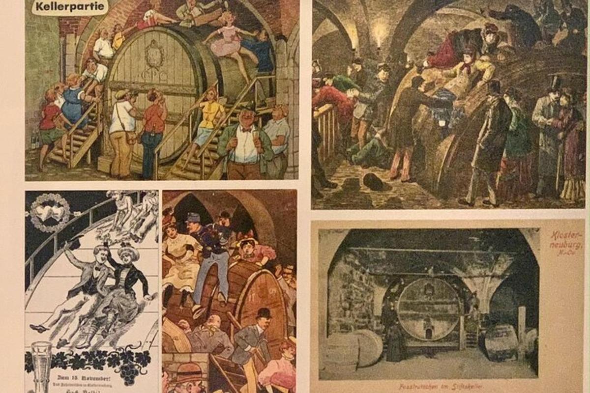 un collage di immagini di un gruppo di dipinti