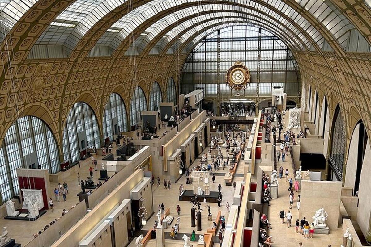 a large building with a crowd of people in a mall