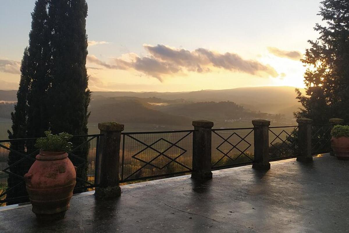 balkon s pogledom na planine