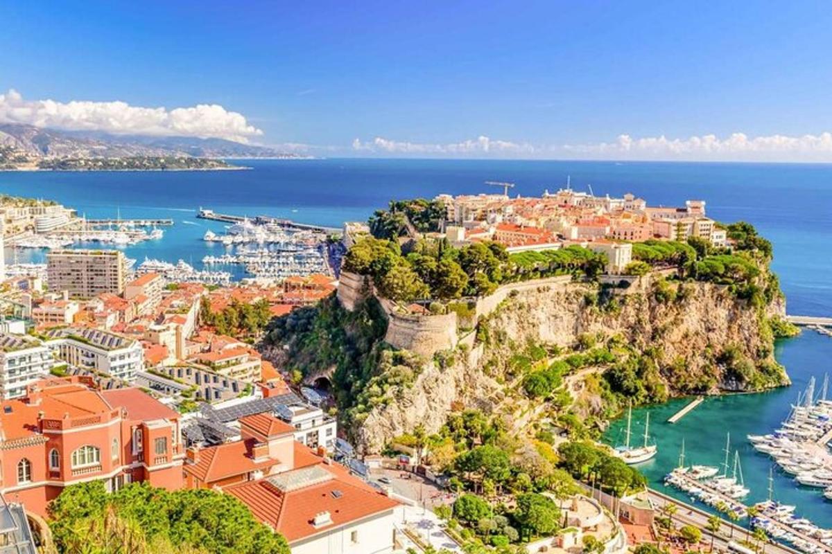 a view of the city of dubrovnik with boats in the water