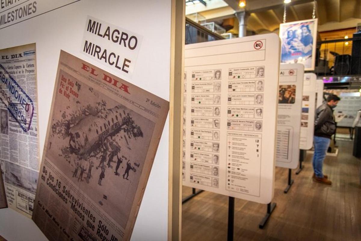 a display of a map of malagawaukee at a museum