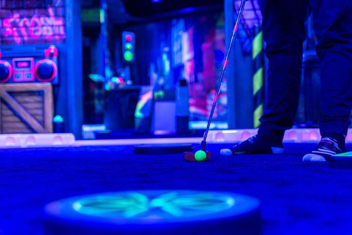 a person is playing with a ball on a floor
