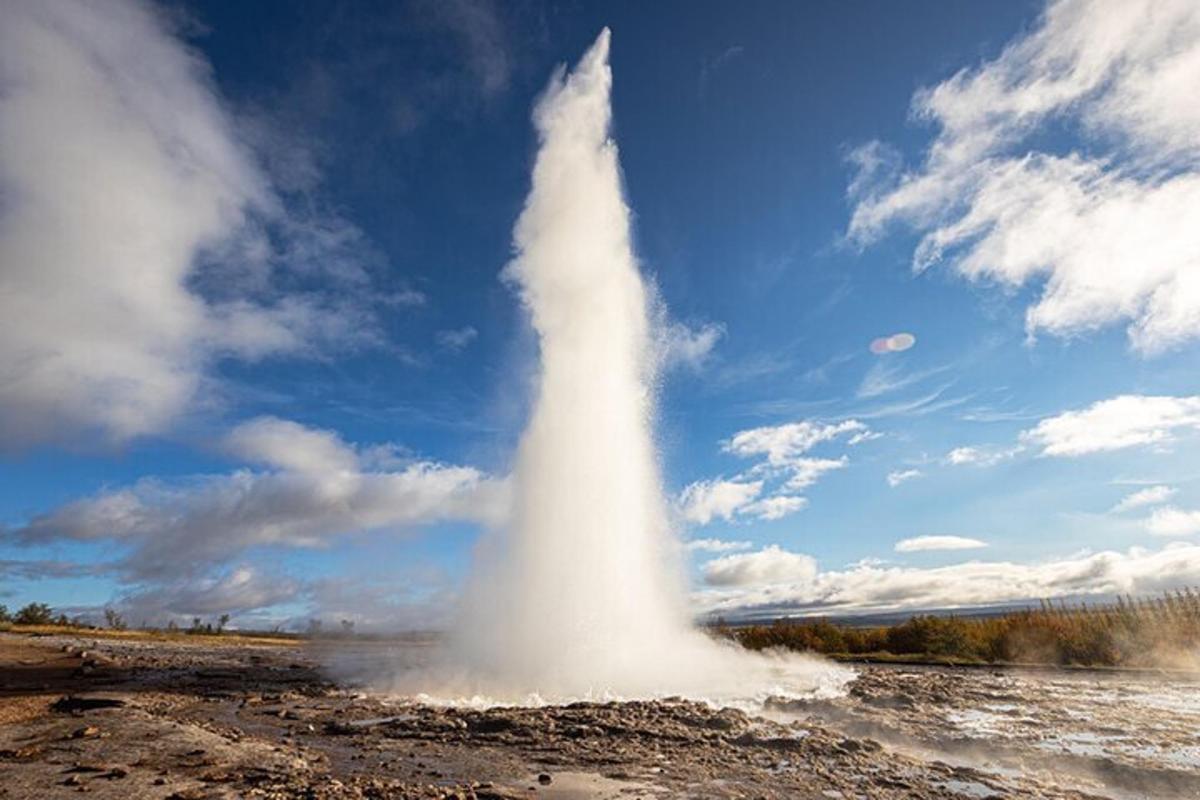 geyser di tengah padang
