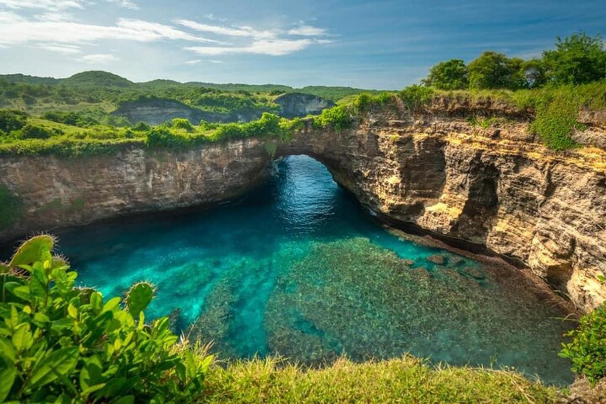 a bridge over a body of water