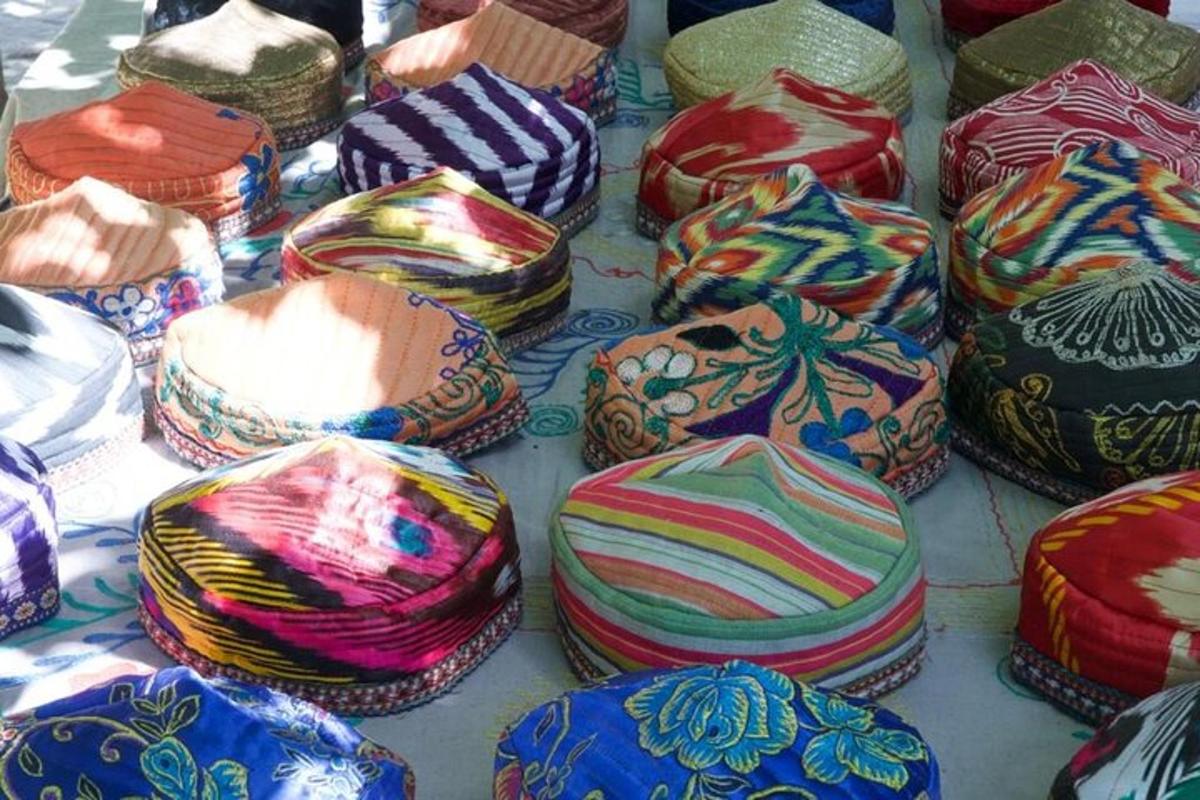 a group of colorful bowls sitting on a table
