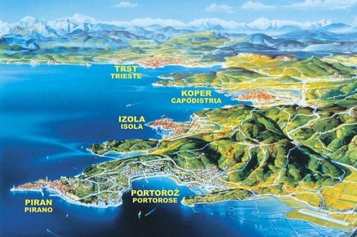 mapa wyspy Rothailand