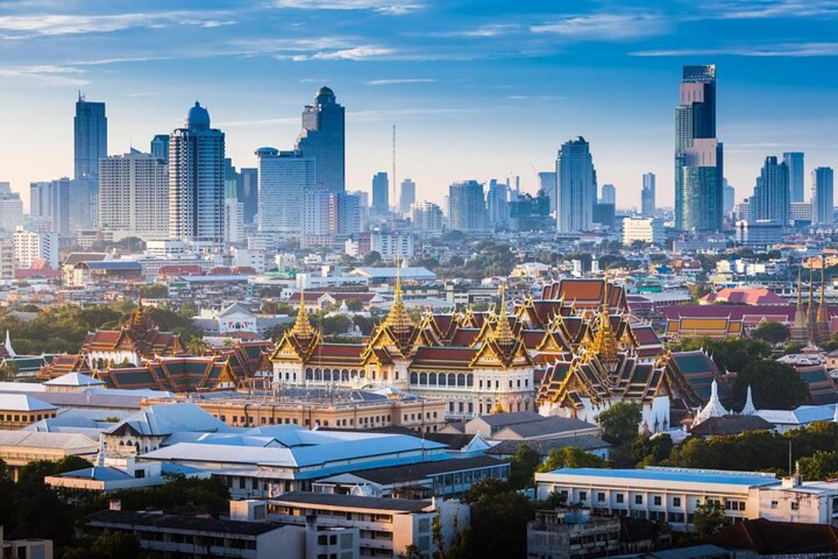 Útsýni yfir borgina Phnom Penh