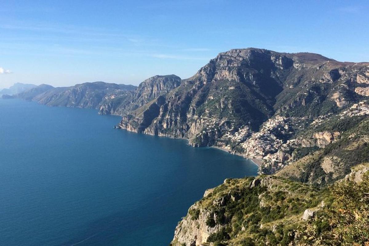 vaade Amalfi rannikule ülalt