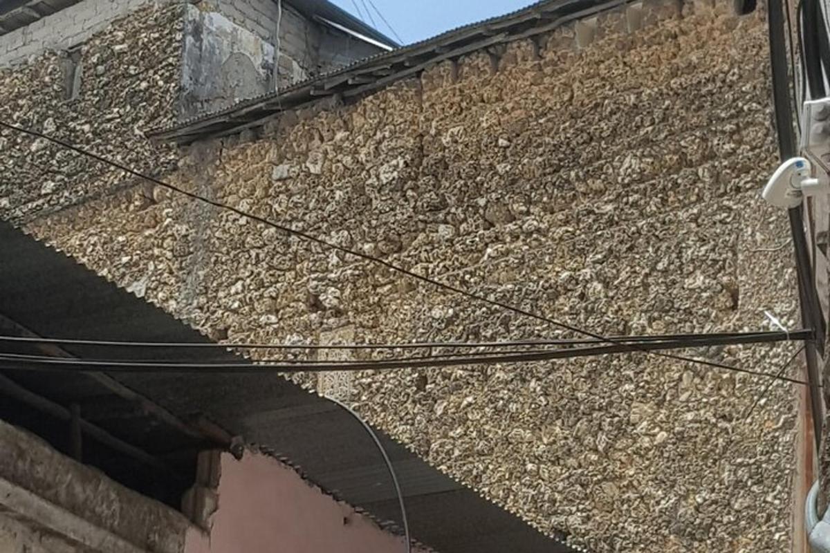 cihlová budova s připojeným elektrickým vedením