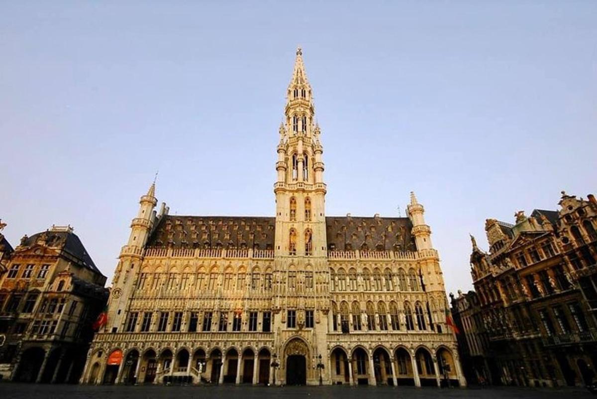 a large building with a clock tower on it