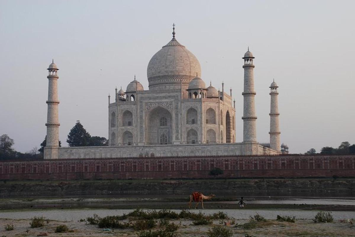 a large building with domes in front of it