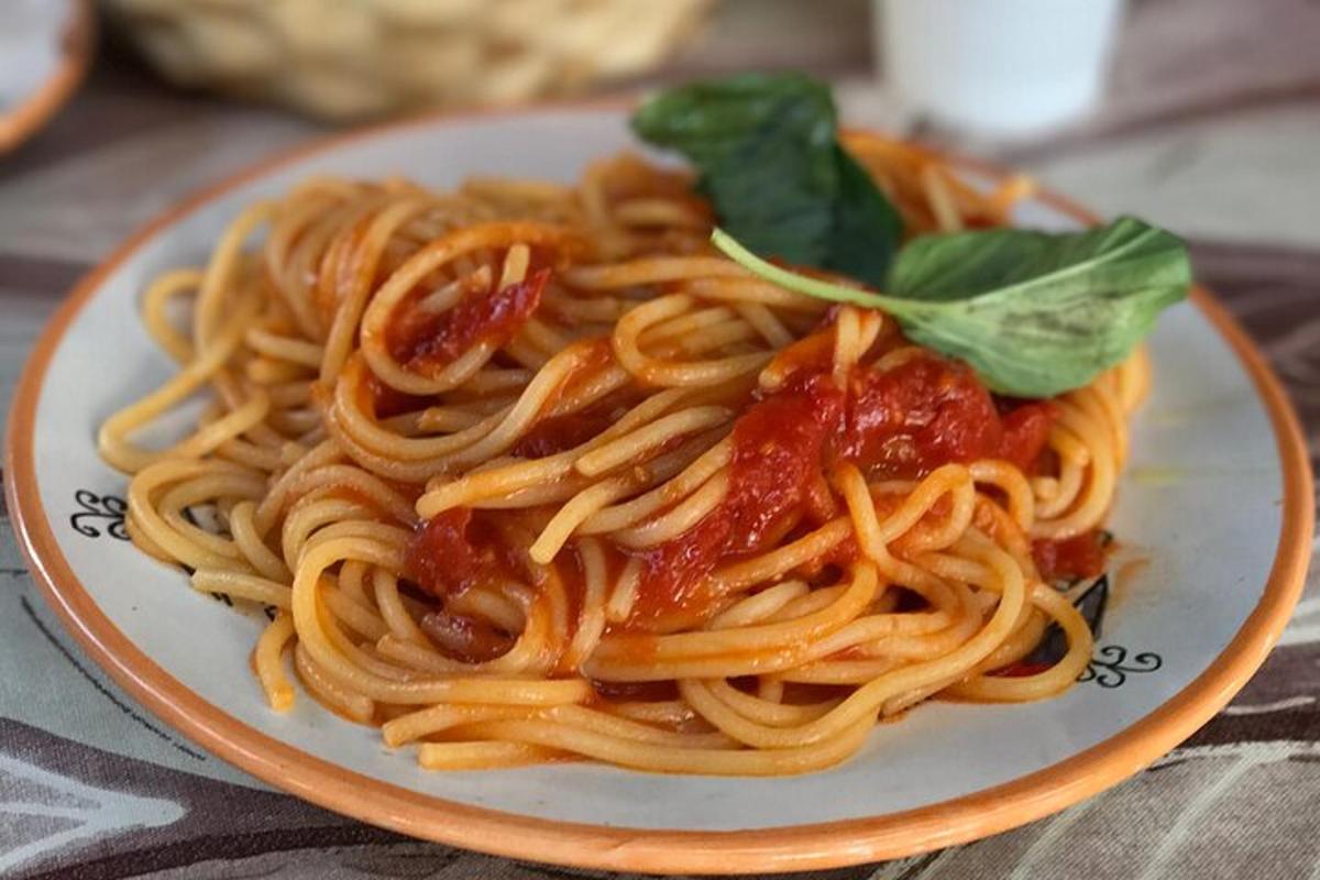 laual taldrik spagette kastmega