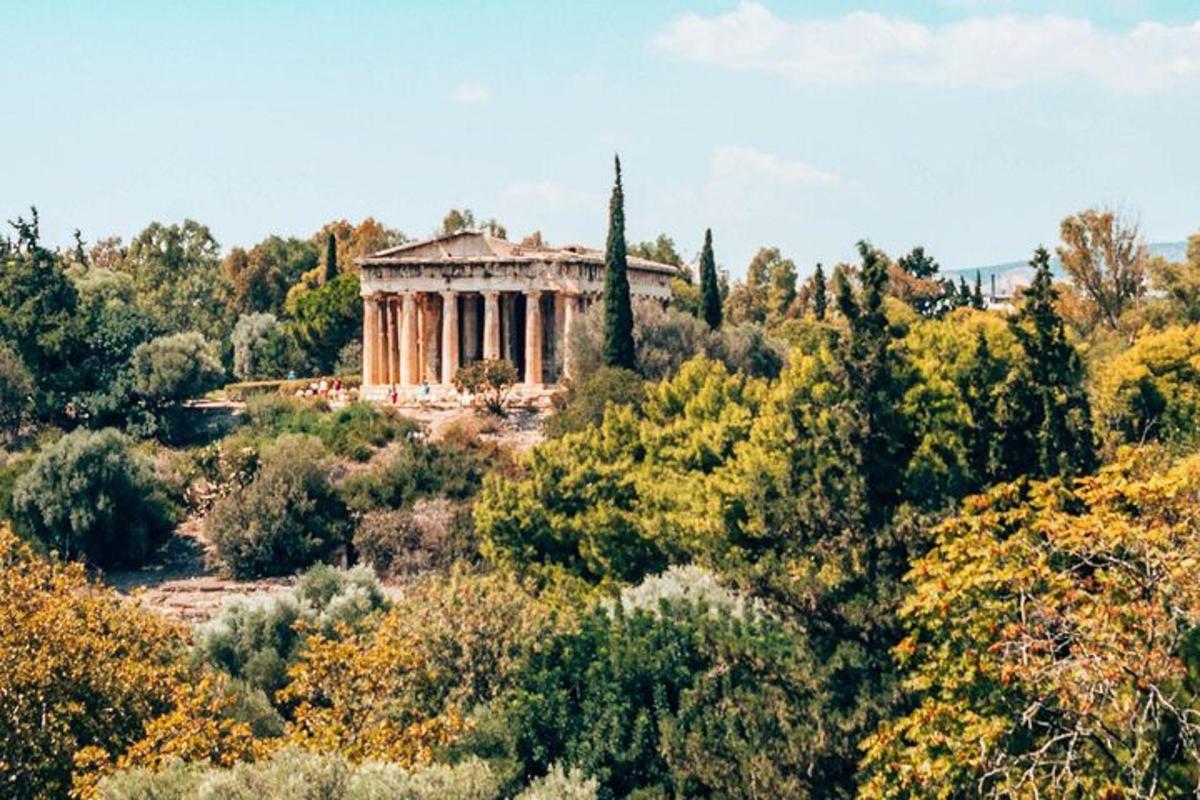 ένας ναός στη μέση ενός δάσους από δέντρα