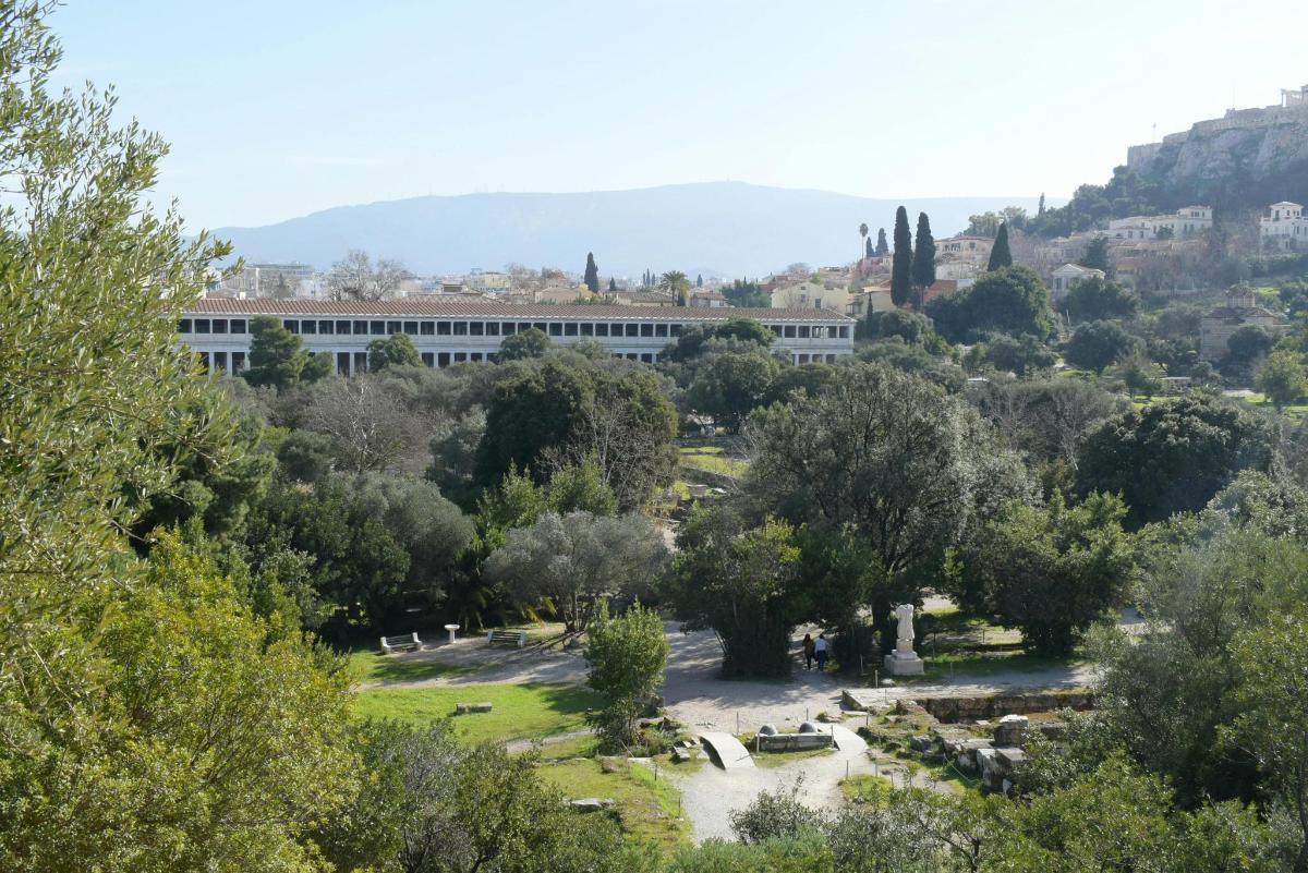 un edificio in mezzo a un parco
