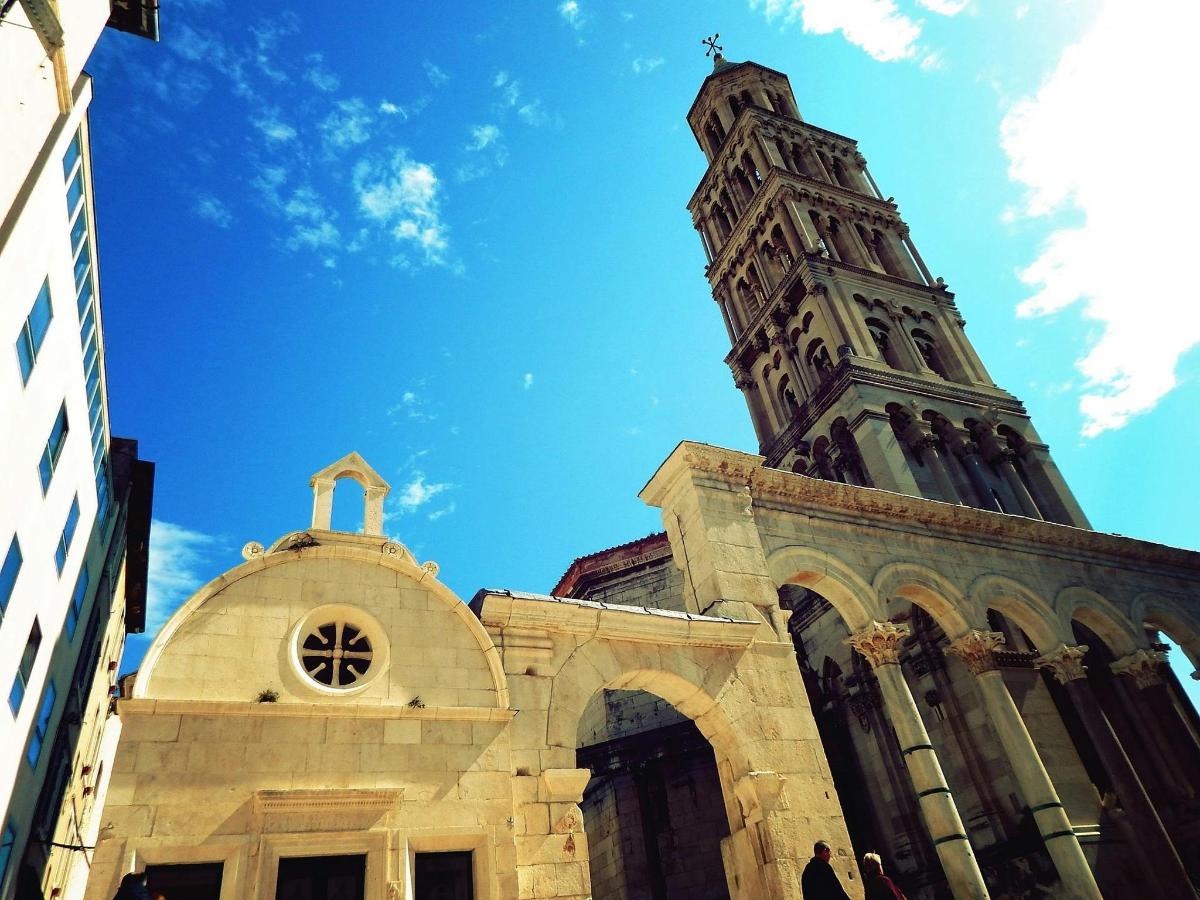 a church with a clock tower on top of it