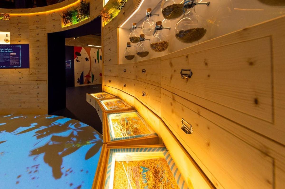 an exhibit of an escalator in a museum