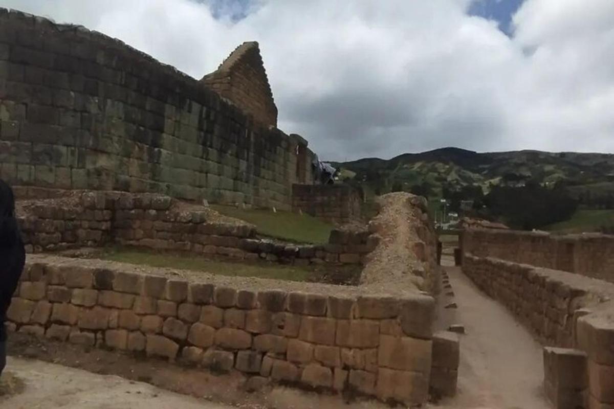 a view of the ruins of the ancient city
