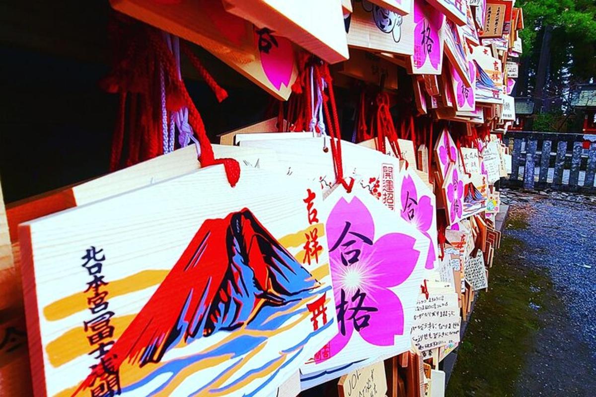 a row of signs with asian writing on them