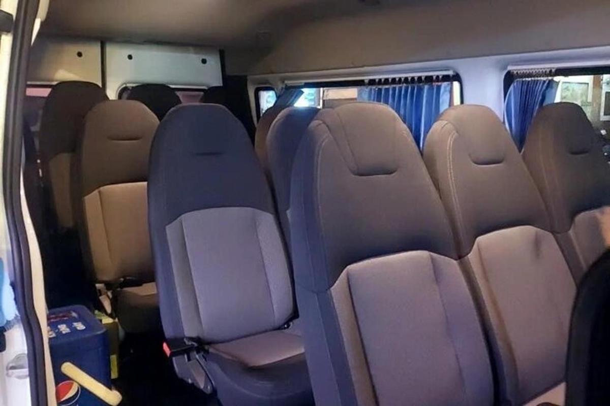 an image of the back seats of a van