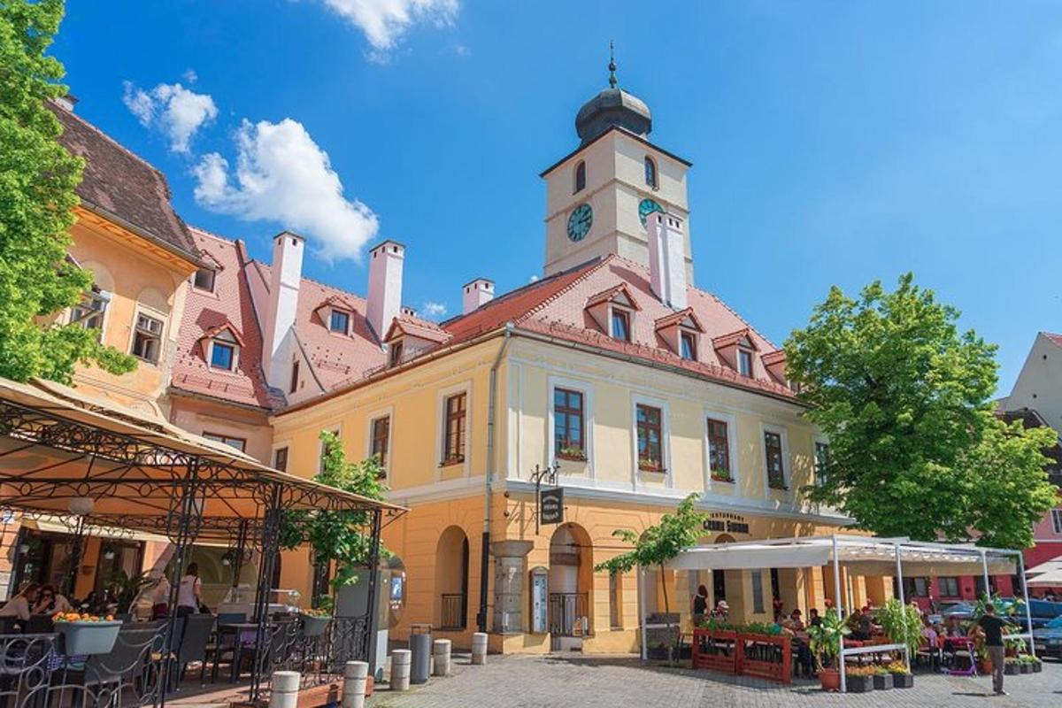 a building with a clock tower on top of it
