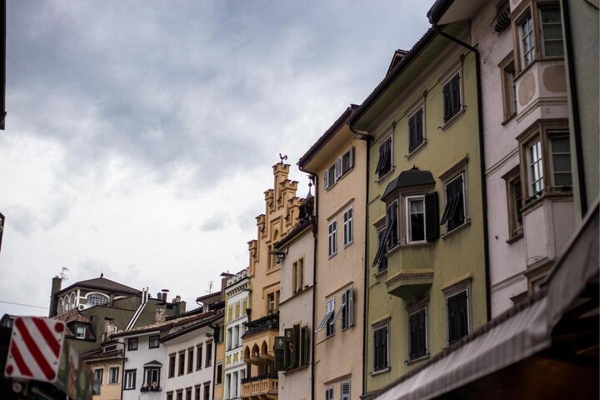 a group of buildings on a city street
