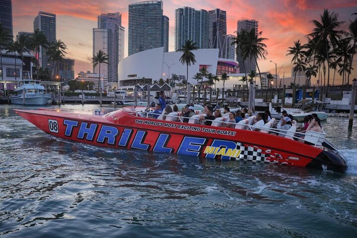 a group of people riding on a boat in the water