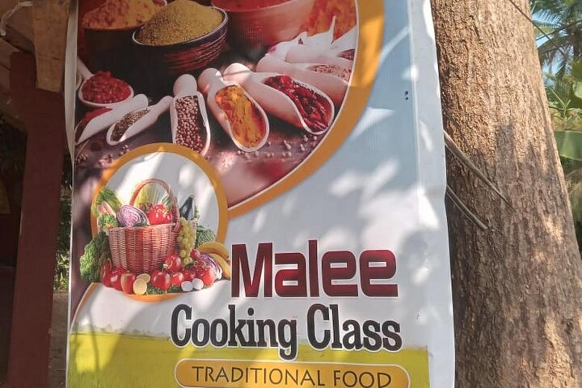 a package of wake cooking class traditional food