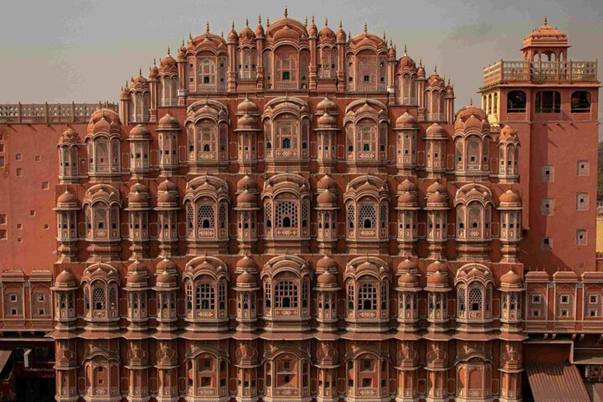 an ornate building of the palace of the winds
