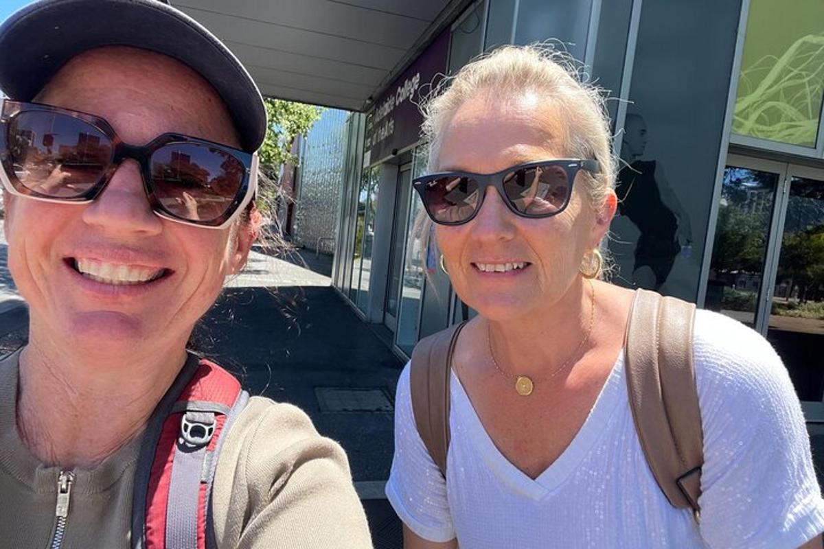 a man and a woman are wearing sunglasses