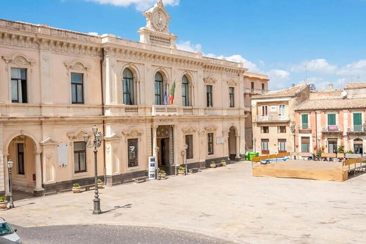 a large building with a clock tower on top of it