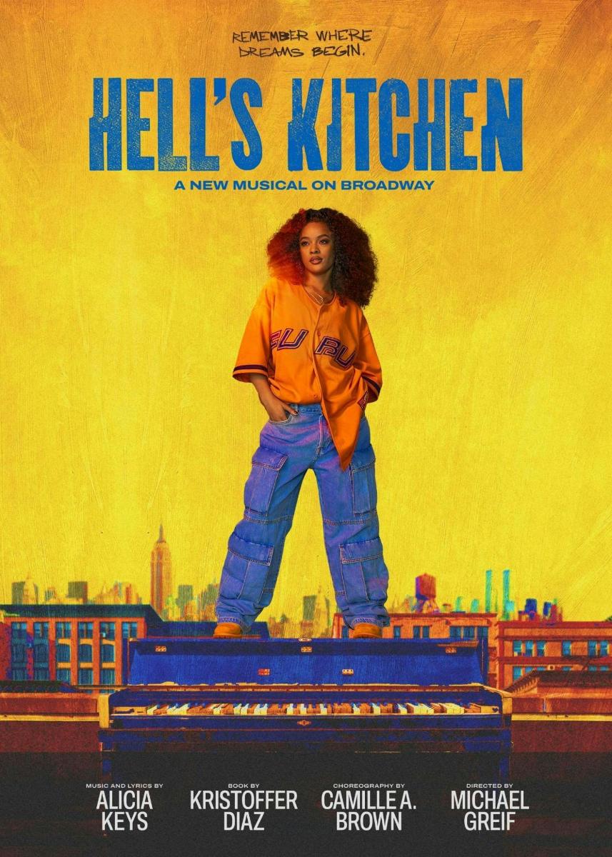 filmový plakát k filmu Hells Kitchen s osobou stojící na stole