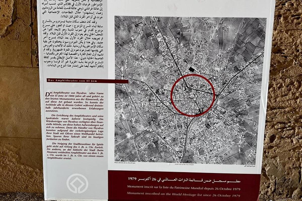 a map of a city with a red circle