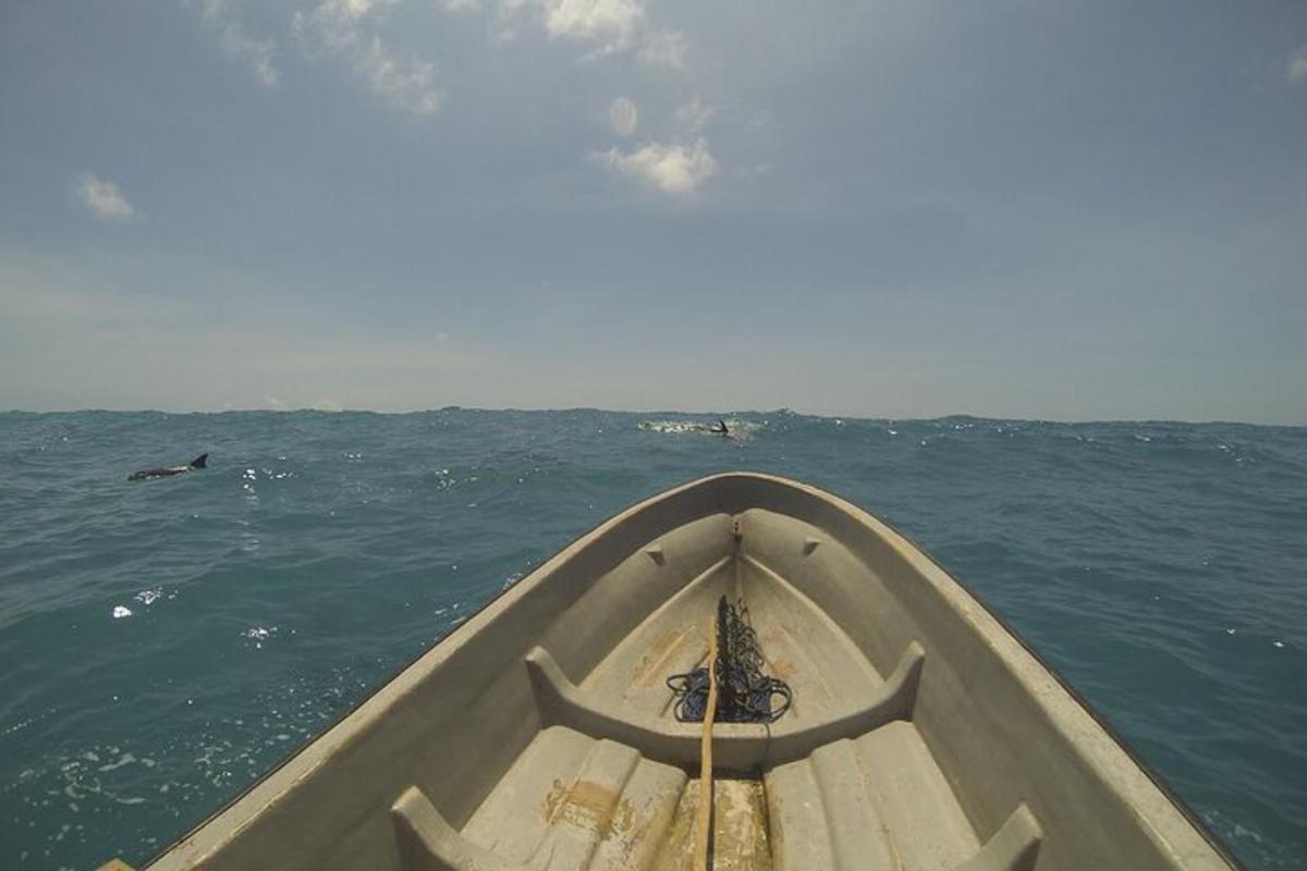 un vaixell a l'aigua amb vistes a l'oceà