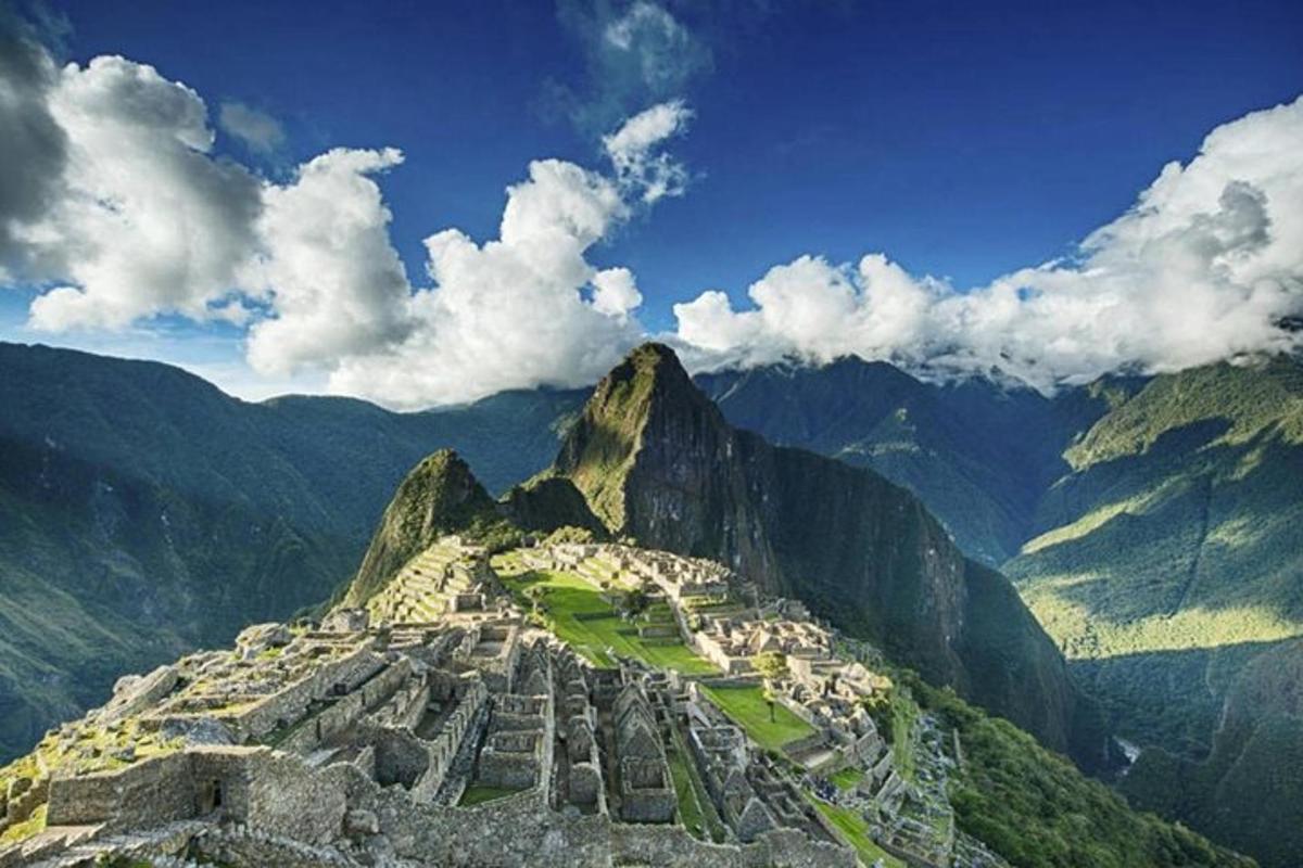 a view of a city on top of a mountain